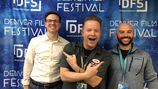 Chris Weller (left) and Sam Rega are the Producer and Director, respectively, Breaking the Bee, a documentary about Indian-American dominance at the Scripps National Spelling Bee, join the Jon of All Trades Podcast Ep. 198 at the Denver Film Festival, debuting November 13, 2018.