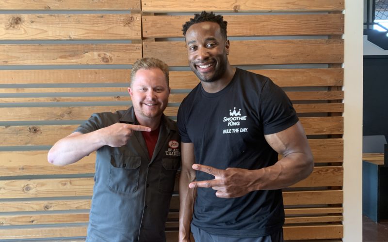 Josh Martin, formerly of the NFL and currently of Smoothie King's Northfield location is the guest on Ep. 352 of the Jon of All Trades Podcast debuting July 26, 2023.