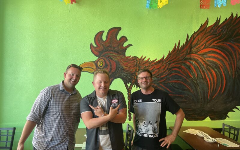 Brian Forrester (left) and Kris Rhody lead Uno Mas Taqueria and they're the guests on Ep. 371 of the Jon of All Trades Podcast, debuting September 4, 2024.